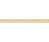 14k Yellow Gold Round Diamond Tennis Bracelet (10 cttw)